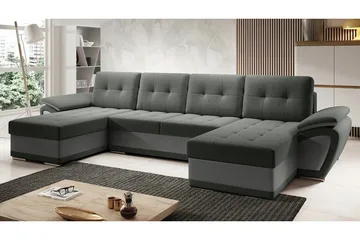 Listowel 4-sits Hörnbäddsoffa - Möbler - Vardagsrum - Bäddsoffor - U bäddsoffa