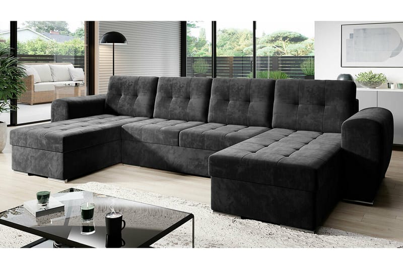 Listowel 4-sits Hörnbäddsoffa - Möbler - Vardagsrum - Bäddsoffor - Hörnbäddsoffa