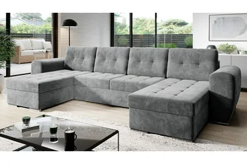 Listowel 4-sits Hörnbäddsoffa - Möbler - Vardagsrum - Bäddsoffor - U bäddsoffa