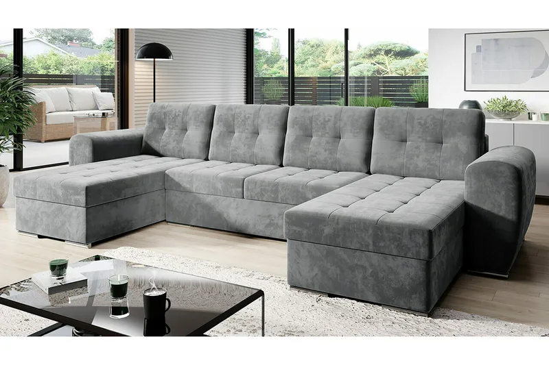 Listowel 4-sits Hörnbäddsoffa - Möbler - Vardagsrum - Bäddsoffor - Hörnbäddsoffa