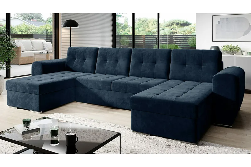 Listowel 4-sits Hörnbäddsoffa - Möbler - Vardagsrum - Bäddsoffor - Hörnbäddsoffa