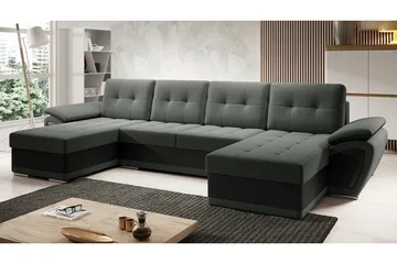 Listowel 4-sits Hörnbäddsoffa - Möbler - Vardagsrum - Bäddsoffor - U bäddsoffa