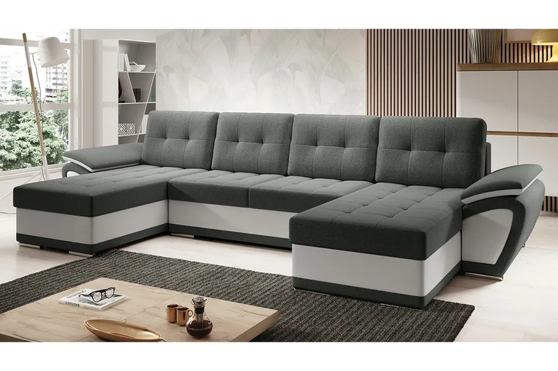 Listowel 4-sits Hörnbäddsoffa - Möbler - Vardagsrum - Bäddsoffor - Hörnbäddsoffa