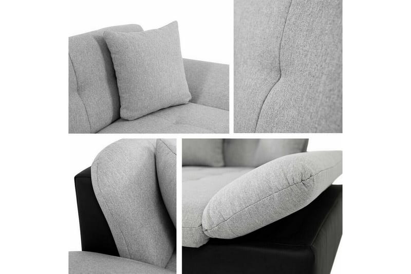 Lomux 3-sits Hörnbäddsoffa Light brown - Möbler - Vardagsrum - Bäddsoffor - Hörnbäddsoffa