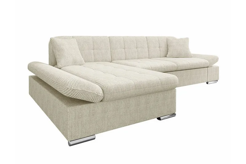 Lomux 3-sits Hörnbäddsoffa NO_BRAND beige