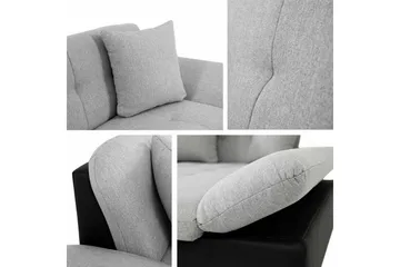 Lomux 3-sits Hörnbäddsoffa - Möbler - Vardagsrum - Bäddsoffor