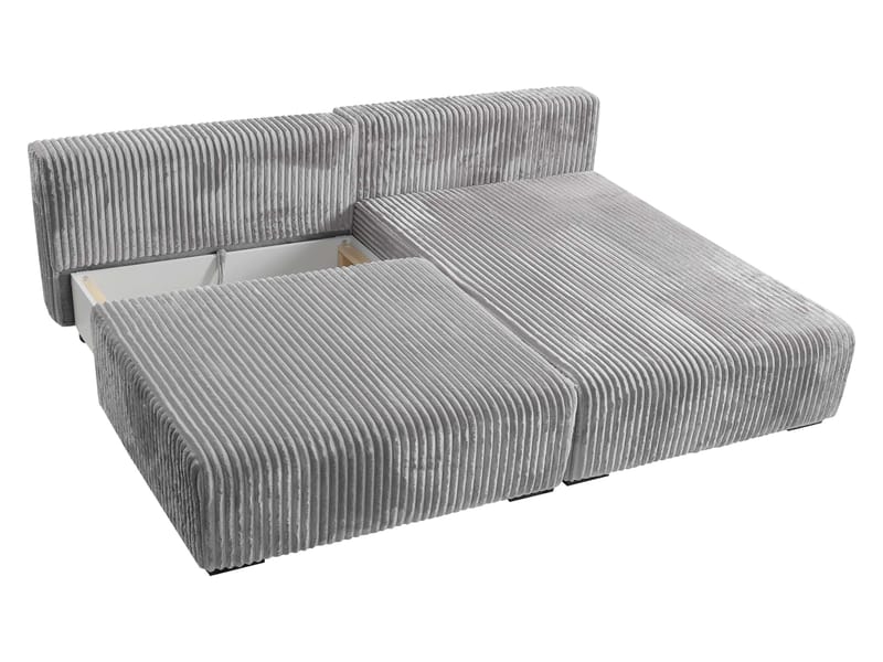 Lorynn 3-sits Bäddsoffa med divan - svart - Möbler - Vardagsrum - Bäddsoffor - Hörnbäddsoffa