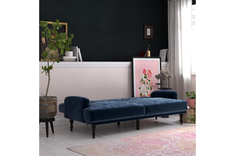 LOVIDAH Bäddsoffa Blå - Möbler - Vardagsrum - Bäddsoffor