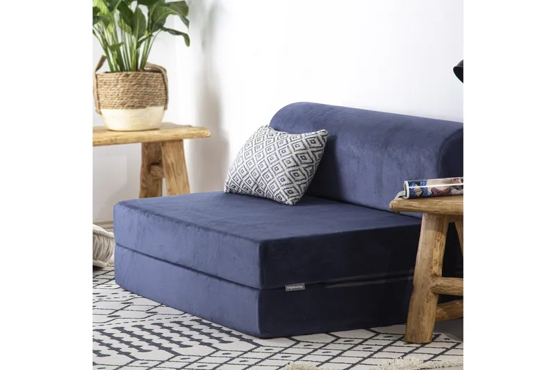 Magaria 2-sits Bäddsoffa - Blå - Möbler - Vardagsrum - Bäddsoffor