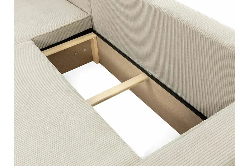 Magston 3-sits Hörnbäddsoffa - Grön - Möbler - Vardagsrum - Bäddsoffor - Hörnbäddsoffa