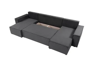 Magston 4-sits Hörnbäddsoffa - Grön - Möbler - Vardagsrum - Bäddsoffor - U bäddsoffa