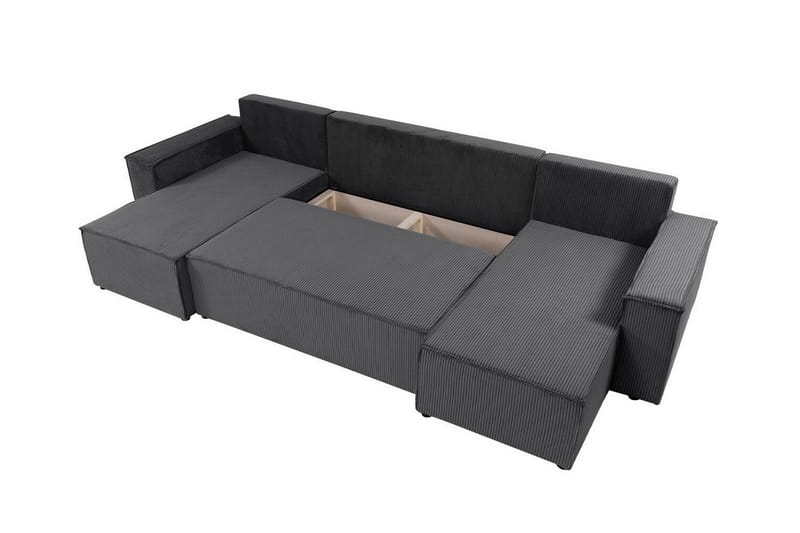 Magston 4-sits Hörnbäddsoffa Mörkblå - Möbler - Vardagsrum - Bäddsoffor - Hörnbäddsoffa