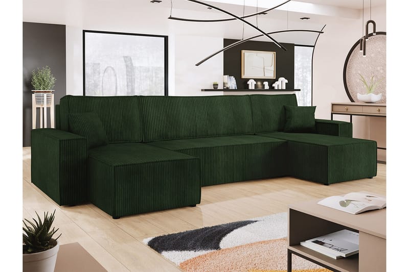 Magston 4-sits Hörnbäddsoffa - Möbler - Vardagsrum - Bäddsoffor - U bäddsoffa