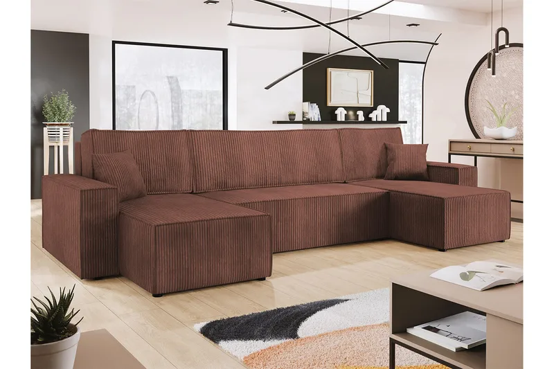 Magston 4-sits Hörnbäddsoffa - Möbler - Vardagsrum - Bäddsoffor - Hörnbäddsoffa