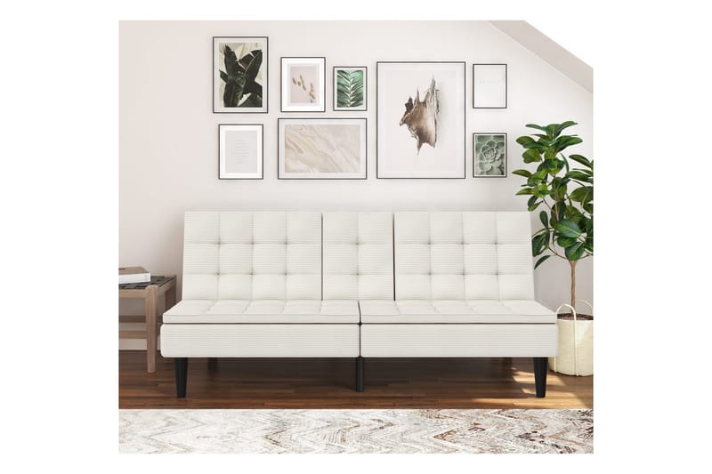 Maine Bäddsoffa 3-sits - Vit - Möbler - Vardagsrum - Bäddsoffor