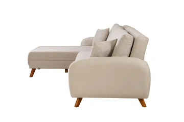 Malkiat Hörnbäddsoffa - Cream - Möbler - Vardagsrum - Bäddsoffor