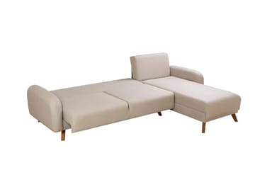 Malkiat Hörnbäddsoffa - Cream - Möbler - Vardagsrum - Bäddsoffor