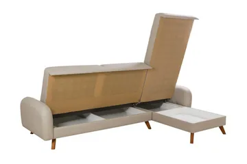 Malkiat Hörnbäddsoffa - Cream - Möbler - Vardagsrum - Bäddsoffor