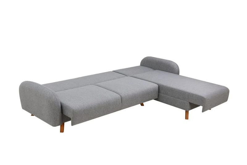 Malkiat Hörnbäddsoffa - Grå - Möbler - Vardagsrum - Bäddsoffor - Hörnbäddsoffa