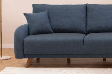 Malkiat Hörnbäddsoffa - Mörkblå - Möbler - Vardagsrum - Bäddsoffor