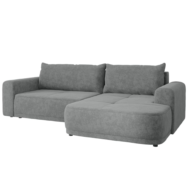 Malor 3-sits Bäddsoffa med divan Högervänd, grå