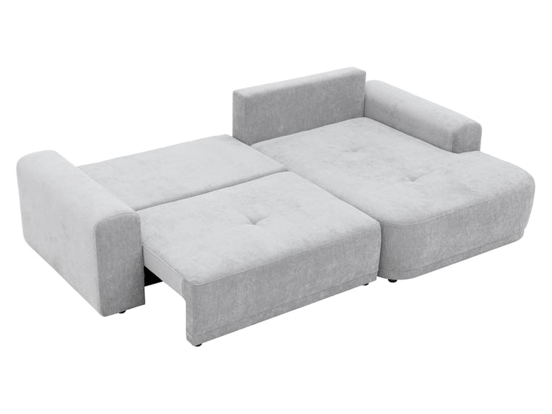 Malor 3-sits Bäddsoffa med divan Högervänd - ljusgrå - Möbler - Vardagsrum - Bäddsoffor - Hörnbäddsoffa