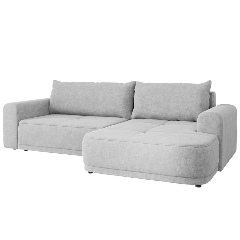 Malor 3-sits Bäddsoffa med divan Högervänd, ljusgrå