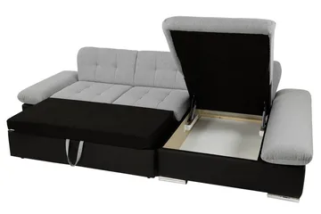 Malwi U-Bäddsoffa 278x162x76 cm - Grå - Möbler - Vardagsrum - Bäddsoffor