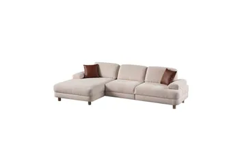 Mami Bäddsoffa med Divan 4-sits - Cream - Möbler - Vardagsrum - Bäddsoffor