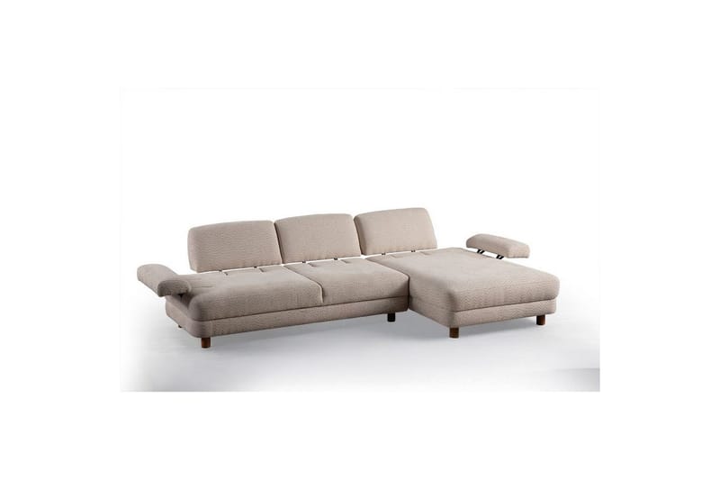 Mami Bäddsoffa med Divan 4-sits - Cream - Möbler - Vardagsrum - Bäddsoffor - Hörnbäddsoffa