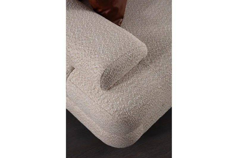 Mami Bäddsoffa med Divan 4-sits - Cream - Möbler - Vardagsrum - Bäddsoffor - Hörnbäddsoffa