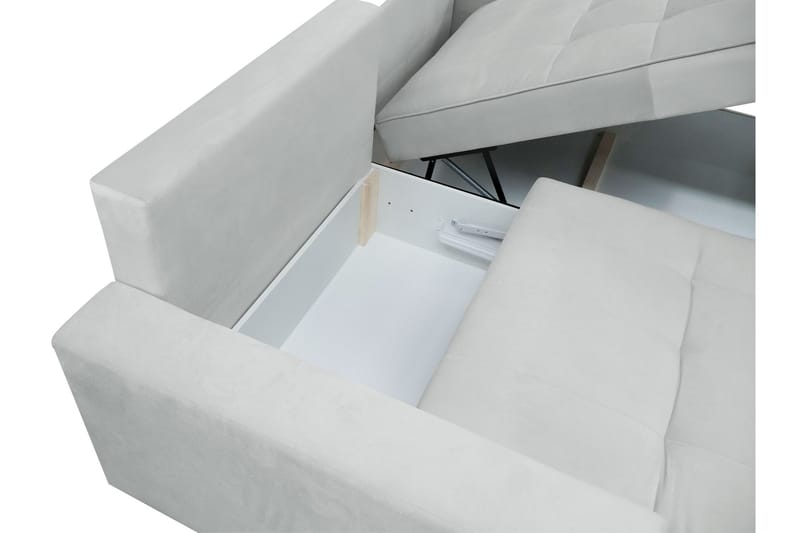 Manetto Bäddsoffa m. Divan 2-sits - Svart/Brun - Möbler - Vardagsrum - Bäddsoffor