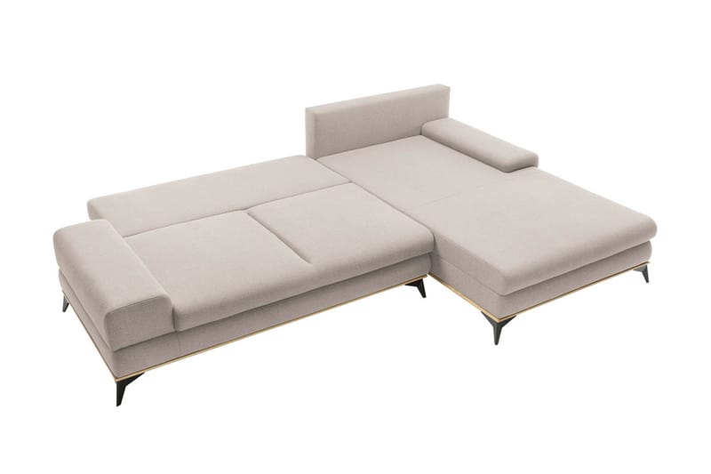 MANILA Divanbäddsoffa 315x212x87 cm - Grå - Möbler - Vardagsrum - Bäddsoffor