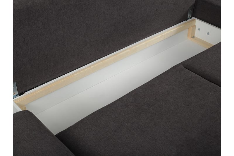 MANILA Divanbäddsoffa 315x212x87 cm - Grå - Möbler - Vardagsrum - Bäddsoffor