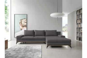 Manila Divanbäddsoffa 315x212x87 cm - Grå - Möbler - Vardagsrum - Bäddsoffor