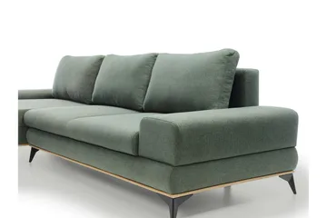 Manila Divanbäddsoffa 315x212x87 cm - Grå - Möbler - Vardagsrum - Bäddsoffor