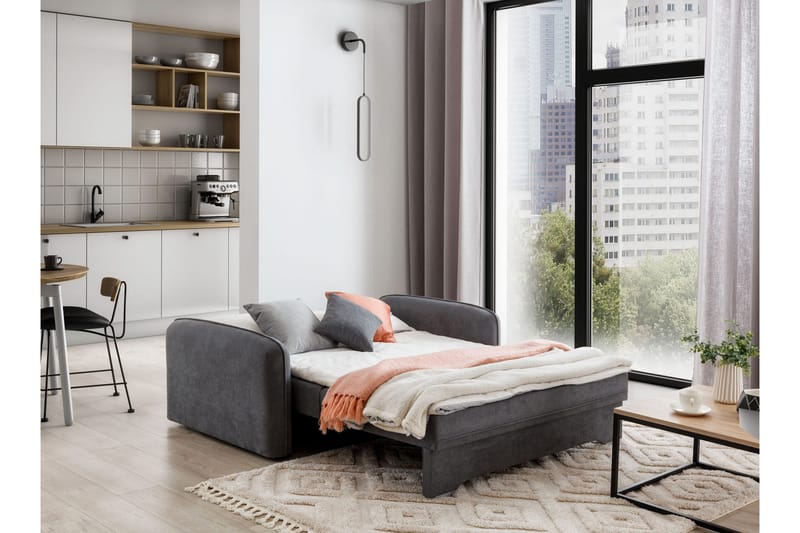 Manita Bäddsoffa med Förvaring 2-sits - Grå - Möbler - Vardagsrum - Bäddsoffor