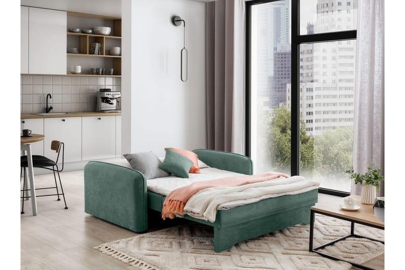 Manita Bäddsoffa med Förvaring 2-sits - Grön - Möbler - Vardagsrum - Bäddsoffor