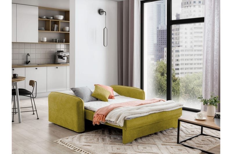 Manita Bäddsoffa med Förvaring 2-sits - Gul - Möbler - Vardagsrum - Bäddsoffor