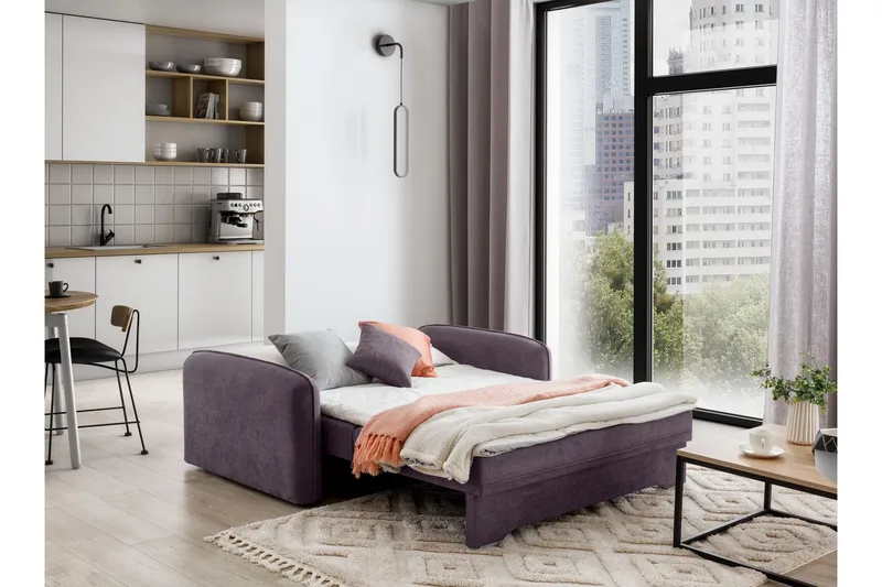Manita Bäddsoffa med Förvaring 2-sits - Lila - Möbler - Vardagsrum - Bäddsoffor