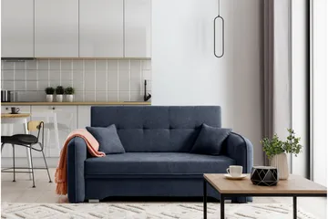 Manita Bäddsoffa med Förvaring 2-sits - Mörkblå - Möbler - Vardagsrum - Bäddsoffor