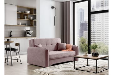Manita Bäddsoffa med Förvaring 2-sits - Rosa - Möbler - Vardagsrum - Bäddsoffor