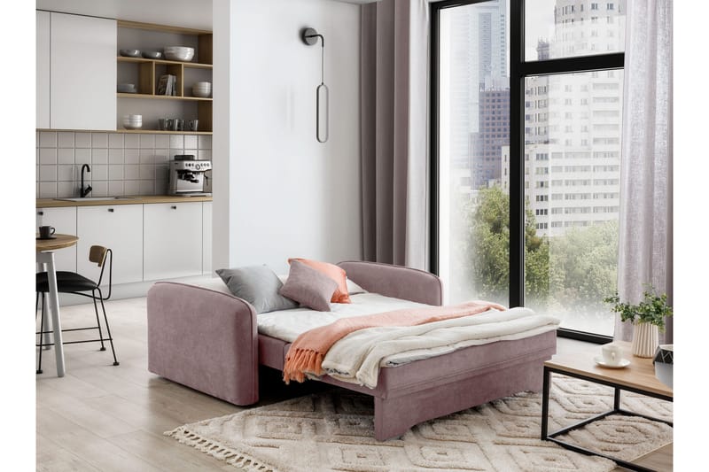 Manita Bäddsoffa med Förvaring 2-sits - Rosa - Möbler - Vardagsrum - Bäddsoffor