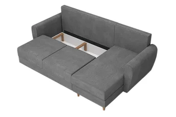 Manstad Hörnbäddsoffa - Brun - Möbler - Vardagsrum - Bäddsoffor