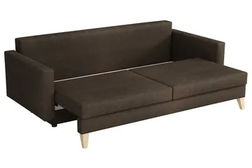 Marina Bäddsoffa 225x100x90 cm - Grå - Möbler - Vardagsrum - Bäddsoffor - 4-sits bäddsoffa