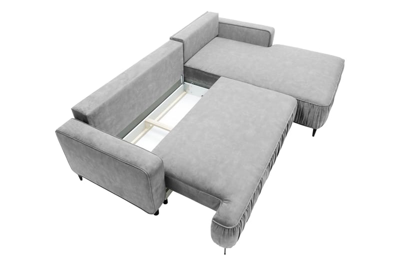 Marisana Bäddsoffa m. Divan 3-sits - Beige/Grå - Möbler - Vardagsrum - Bäddsoffor