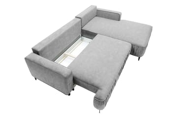 Marisana Bäddsoffa m. Divan 3-sits - Blå - Möbler - Vardagsrum - Bäddsoffor