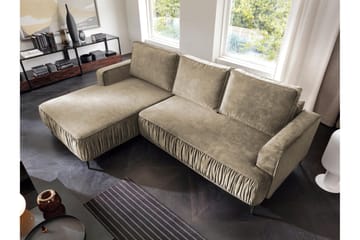 Marisana Bäddsoffa m. Divan 3-sits - Brun - Möbler - Vardagsrum - Bäddsoffor