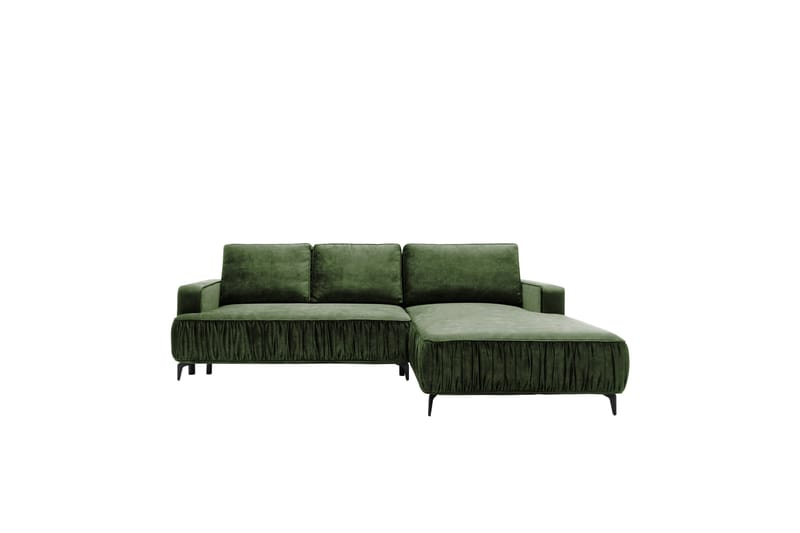 Marisana Bäddsoffa m. Divan 3-sits - Grön - Möbler - Vardagsrum - Bäddsoffor
