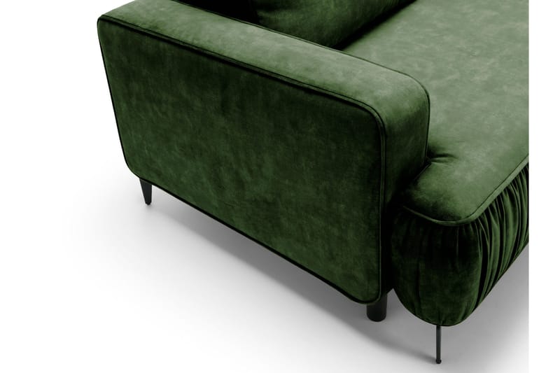 Marisana Bäddsoffa m. Divan 3-sits - Svart - Möbler - Vardagsrum - Bäddsoffor